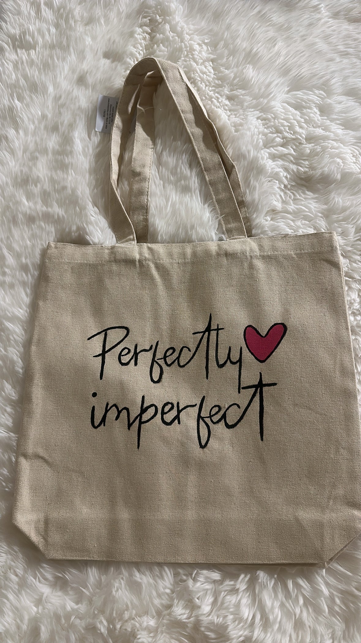 Tote Bag Perfectly Imperfect